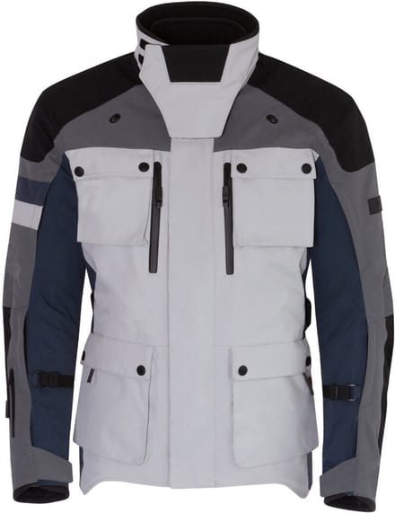 Merlin Solitude D3O Blauw Grijs Textiele Motorjas - Jas