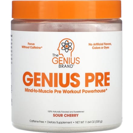 The Genius Brand, Genius Free, Zure Kers, 330 g (330 g)