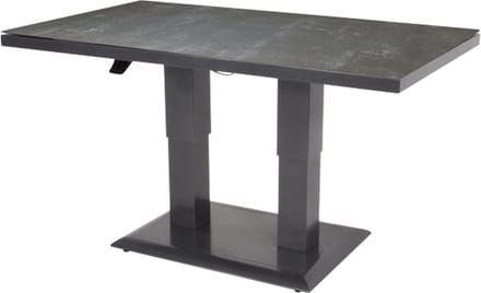 Loungetafel verstelbaar Mojito Ceramic Black 130x75cm