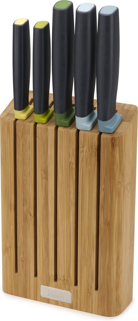 Joseph Joseph Elevate Messenset - incl. Messenblok - Set met 5 Messen - Assorti