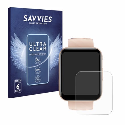Savvies - Screenprotector voor RUIMEN D1 - Folie Beschermfolie transparant 6 Stuks