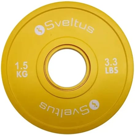 Mini olympische gewichttrainingsschijf Sveltus