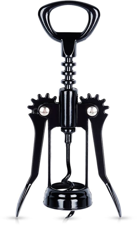 Kurkentrekker Metaal Zwart 16 cm - Wijn Opener