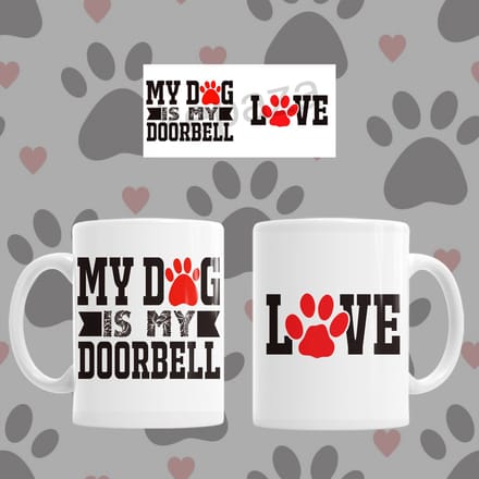 Mok My dog is my doorbell (Love dog/s)