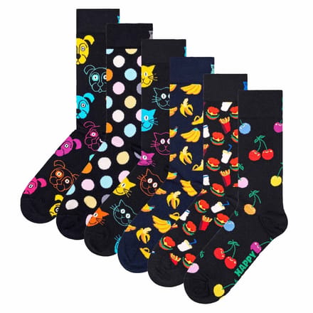 Happy Socks Sokken Set van 6