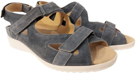 Durea Sandaal 7419 218 0864 Wijdte H Demin Blauw