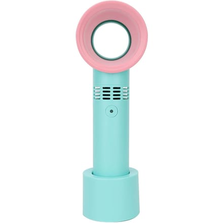Draagbare Mini USB Oplaadbare Bladeless Handheld Grafting Valse Wimperventilator (Blauw)