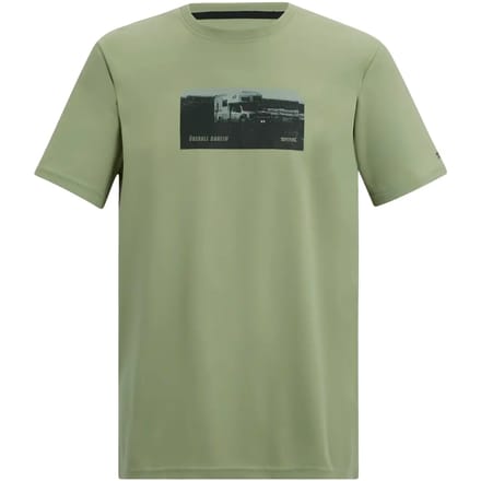 Heren Fingal T-shirt met korte mouwen en slogan