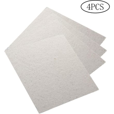 8 STKS Isolerende Mica Plaat Hoge Temperatuurbestendigheid Mica Platen voor Magnetron white