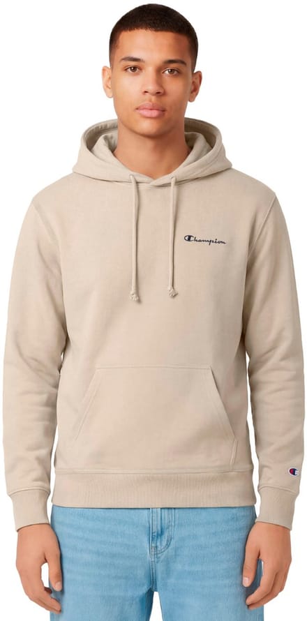 Champion Sweater Heren Hooded Sweatshirt Beige - Maat S