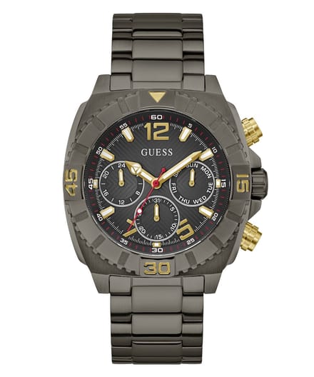 Guess Traction GW0800G2 Horloge - Staal - Grijs - Ø 44 mm