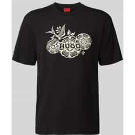 regular fit T-shirt van puur katoen model 'DANGEN'