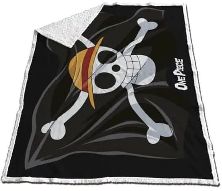 One Piece fleece plaid 130 x 170 cm - polyester