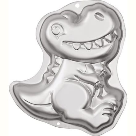 Wilton Bakvorm 3D Dinosaurus - Aluminium - Taartvorm