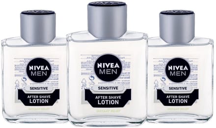 Nivea After Shave Lotion Sensitive 3 x 100 ml Voordeelverpakking