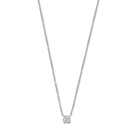 collier zirkonia 41,5 + 3 cm