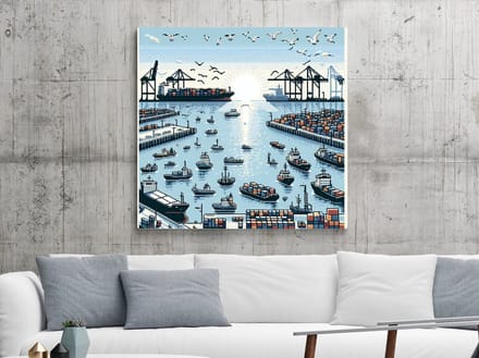 Kunstprint | Wanddecoratie | Forex | 80 × 80 cm