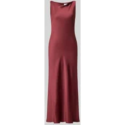 Nauwsluitende cocktailjurk met viscose
