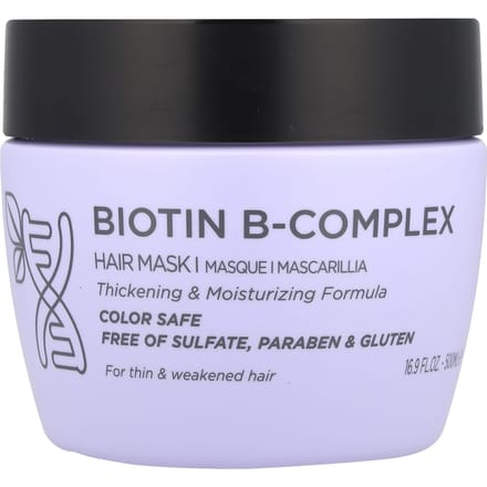 Luseta Beauty, Biotine B-Complex, Herstellend Anti-Haaruitval Haarmasker, 16,9 fl oz (500ml) gray