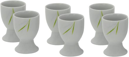 Set van 6 eierdopjes Aviva 4,6cm