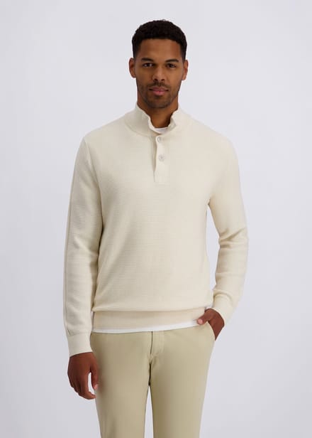 pierre cardin Gebreide trui in Modern Fit