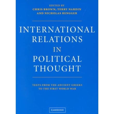 International Relations In Political Thought - Chris Brown