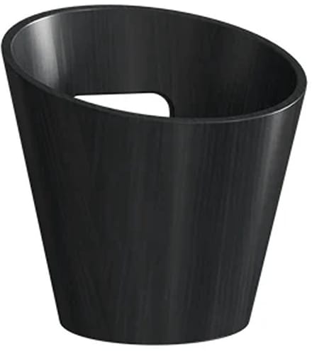 Kanto zwart houten sauna emmer 4L