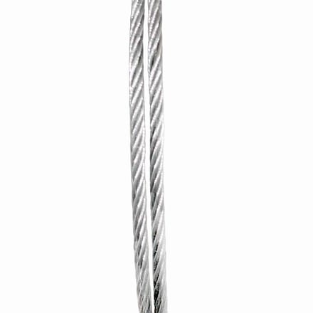 Staalkabel 5 meter - Gegalvaniseerd staaldraad - Trekken en heffen - 6x7 constructie - 40 mm dikte - Metaal