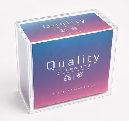 Acrylic Premium Magnetic Acryl Case voor Elite Trainer Box – TCG | Quality Cards TCG