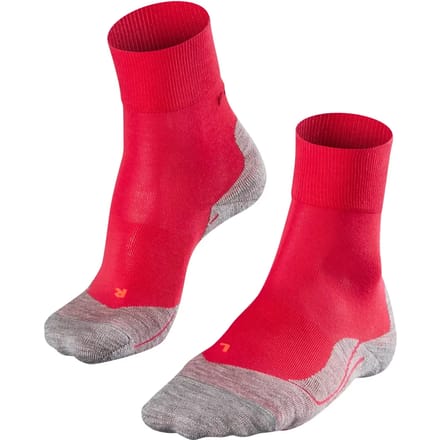 FALKE RU4 anti-blaar katoen functioneel materiaal hardloopsokken dames rood - maat 41-42