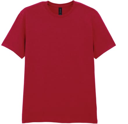 T-shirt met ronde hals Gildan Softstyle