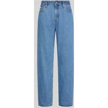 straight fit jeans van puur katoen