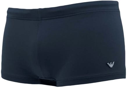 Emporio Armani heren zwemboxer mini patch logo blauw