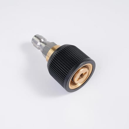 Quick Release Aansluiting - Connector Foam Cannon - Auto Wassen - Nieuw Ontwerp - 1/4 Inch - Zilver