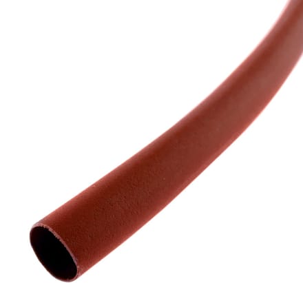 BeMatik - Rode krimpkous van 3,2 mm in een spoel van 3 m