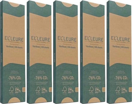 5x Elleure Hair coloring paper 300st 10x40cm