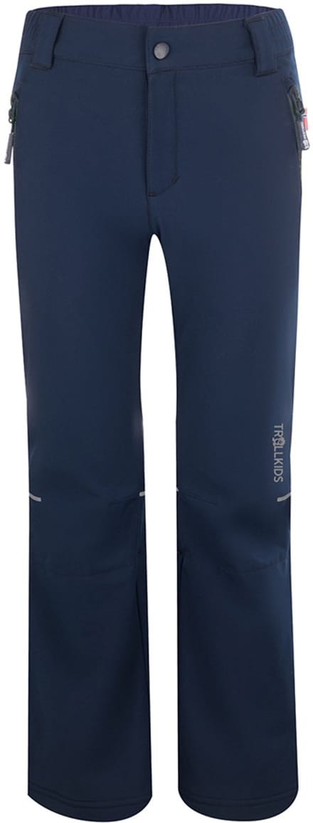 Trollkids Hemsedal Softshell Broek Blauw 122 cm Kinderen