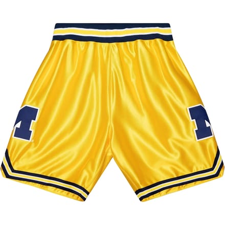 Shorts Michigan Wolverines NCAA Maize 1991