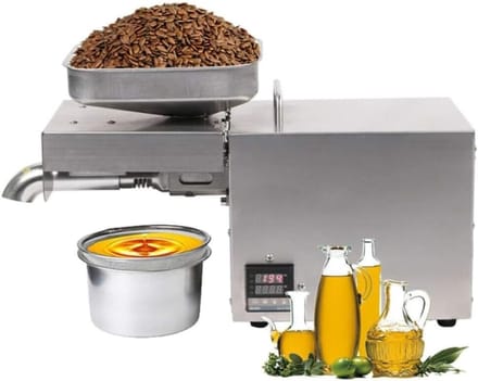 CLVP® Oliepers Machine - Koude Pers -Zilver
