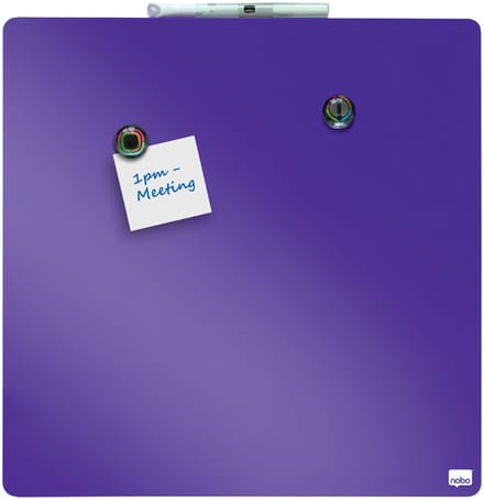 Nobo Tile 36x36 Cm Klein Magneetbord Paars