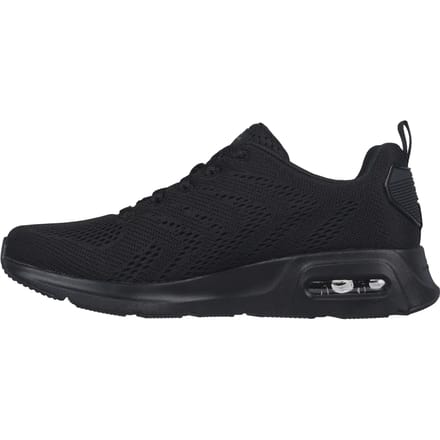 Skechers Skech-Air Court - Slick Avenu Dames Sneakers - Zwart