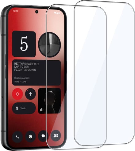 2x Geschikt voor Nothing Phone 2a / 2a Plus - Screenprotector - Beschermglas - GuardCover