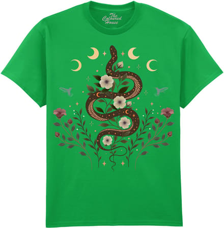 Slang Serpent Spell The Coloured House T-shirt S