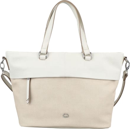 GERRY WEBER Handtas Schoudertas Keep In Mind Hand Bag MHZ Oyster Gray Crème