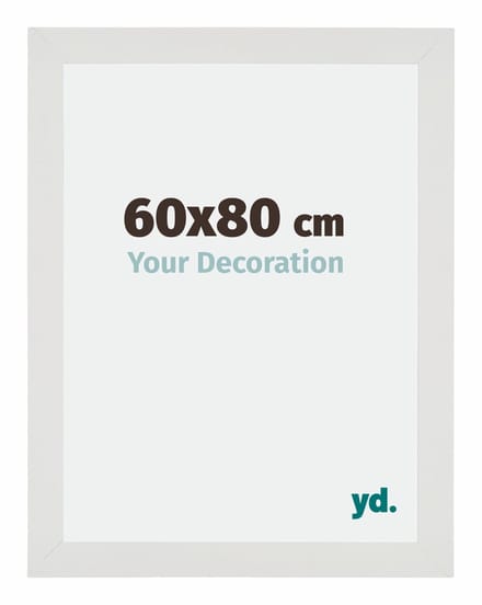 Your Decoration - Fotolijst 60x80 cm - MDF - Wit Mat - Mura