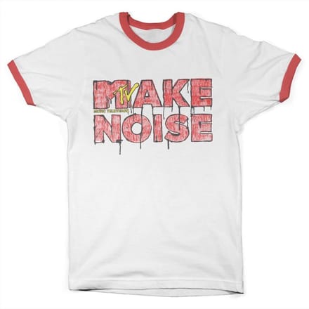 MTV Heren Tshirt -S- Make Noise Wit