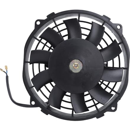 7 Inch Dunne Ventilator 12V 80W 10 Bladen Hoge Prestaties Universele Push Pull Elektrische Radiator Koelventilator voor Voertuig black