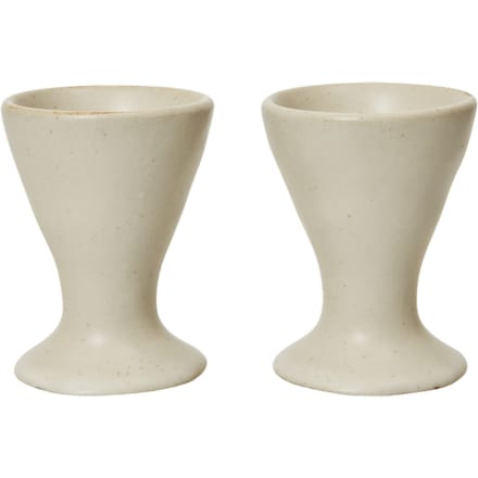 Ferm Living Flow eierdopje - wit
