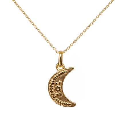 vanPauline - Ketting - Gouden Maan