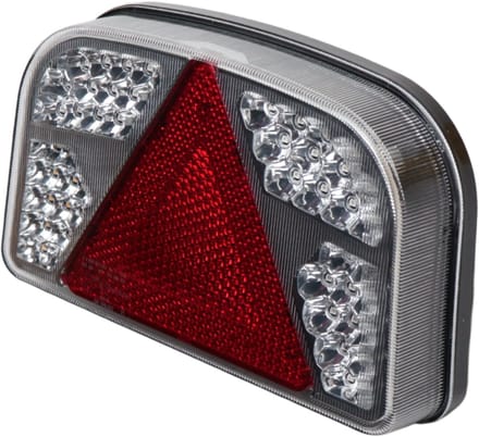 Achterlicht - Cantonal LED - rechts - 244x149x48 mm - 56 LEDs